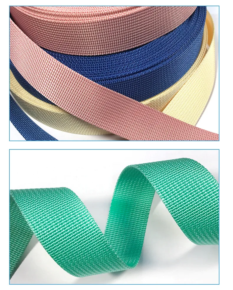 5Meters 25mm Dense Pattern Nylon Webbing/Ribbon Backpack Strap Outdoor Safety Belt Clothing DIY Sewing Accessories