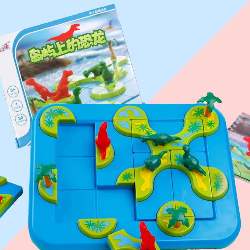 Mystic Islands 3D Path-Building Game Board Game  Funny STEM Focused Prehistoric Brain Game and Puzzle Game for Ages 6 and Up