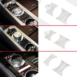 Car Styling For Jaguar XF XJ 2010-2019 Auto Central Control Gear Shift Panel  Buttons Covers Stickers Trim Interior Accessories