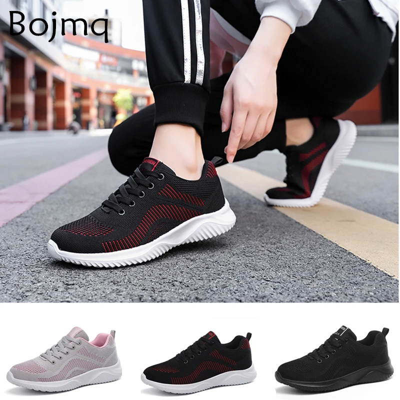 Tenis Feminino Women Tennis Shoes 2020 Ultra Light Mesh Female Sneakers Flats Sport Gym Shoes Trainers Basket Femme Chaussure