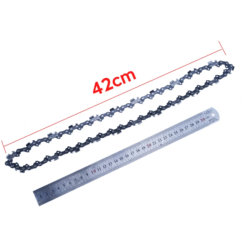 Rantai Gergaji 12 Inci untuk Tautan 44 Bentuk Pitch 3/8 "Pengukur Rantai 0.50 ''Pisau Melihat Rantai untuk Bagian Gergaji Pemotong Kayu