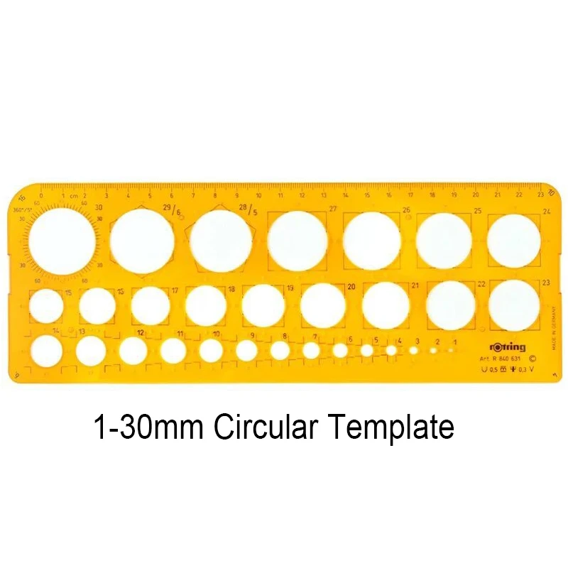 Инструмент для рисования rotring equiangle Ellipse/1-30 мм