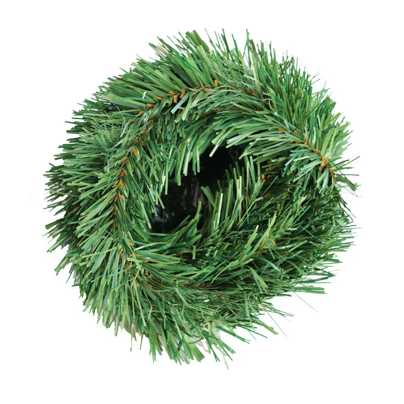 Simulated Plant Christmas Tree Wreath Wall Decorative Grass Strip Simulated Pine Needle PVC Decorative Pine Needle Strip