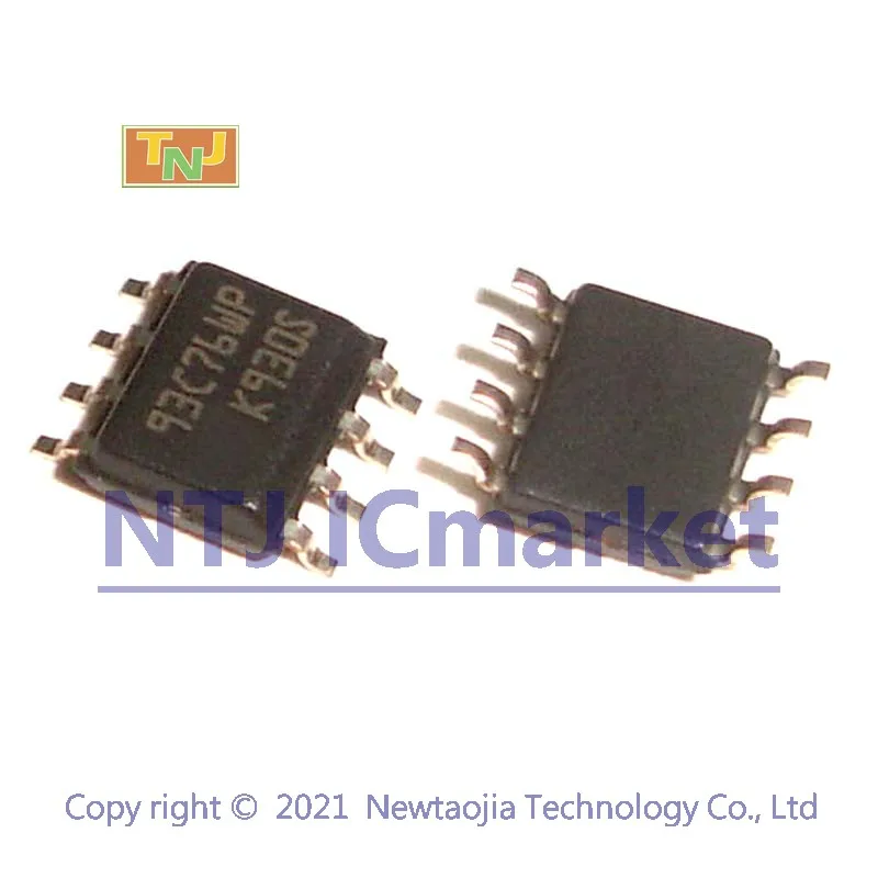 10 PCS M93C76-WMN6 SOP-8 93C76WP 93C76 M93C76-WMN6TP 8Kbit MICROWIRE Serial Access EEPROM Chip IC