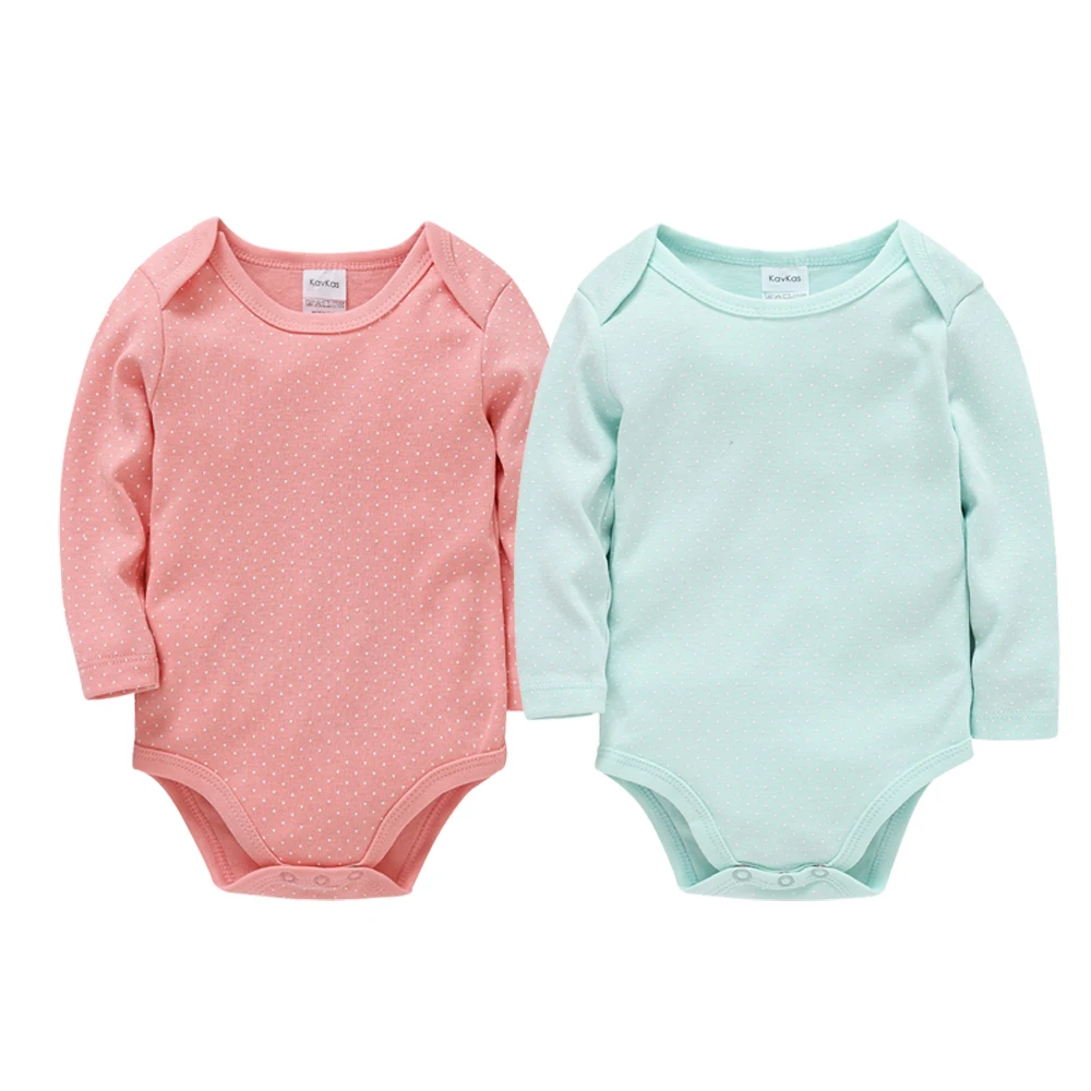 

2 pcs/lot Cotton Baby Bodysuits Unisex Infant Jumpsuit Fashion Baby Boys Girls Clothes Long Sleeve Newborn Baby Clothing Set