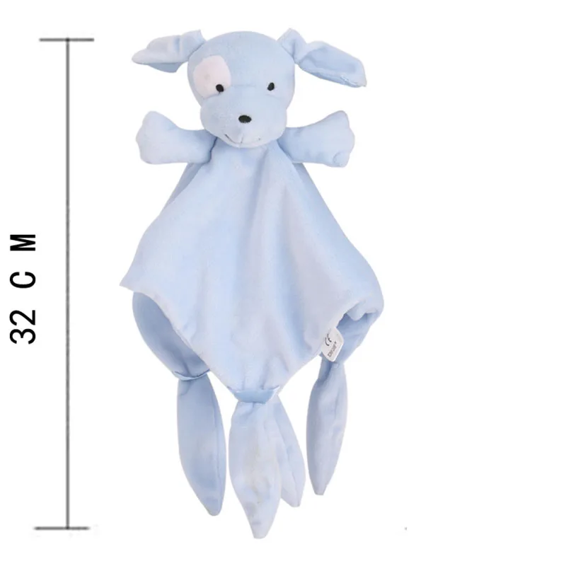 Baby Animals Plush Toy Soft Towel Newborn Snuggle Comforter Soothe Calm Sleeping Blankets Infant Swaddle Towel Bebe Bedding Kids