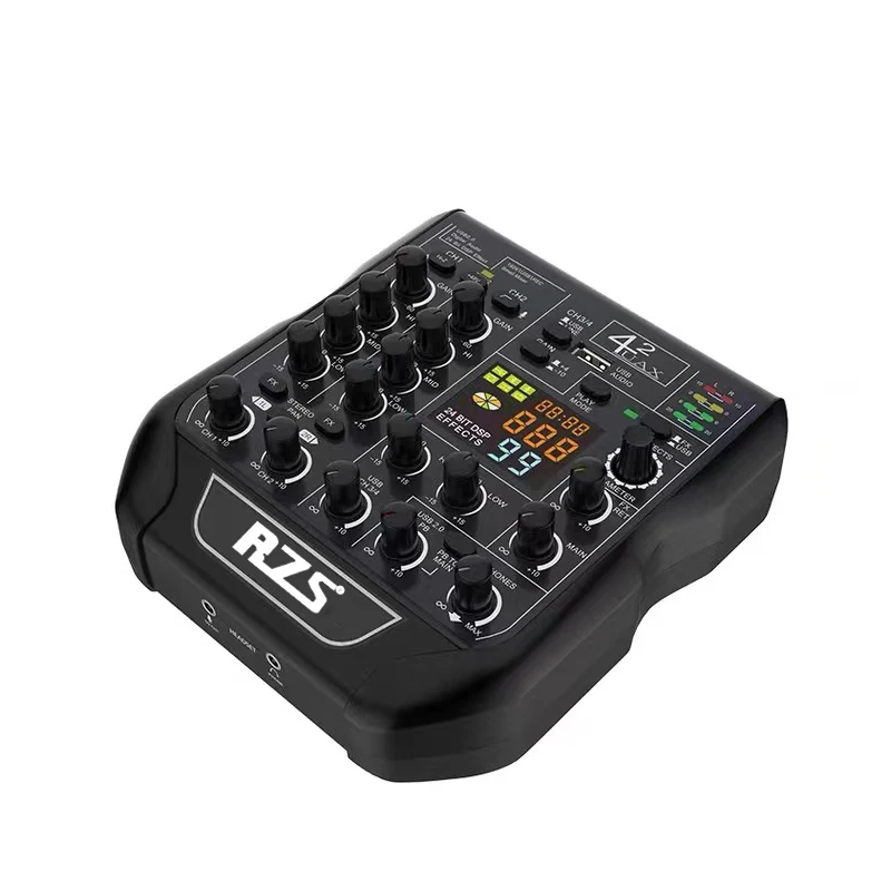 Rzs uax4 updated mixer with mobile phone sound card live broadcast same wheat PK recording new listing