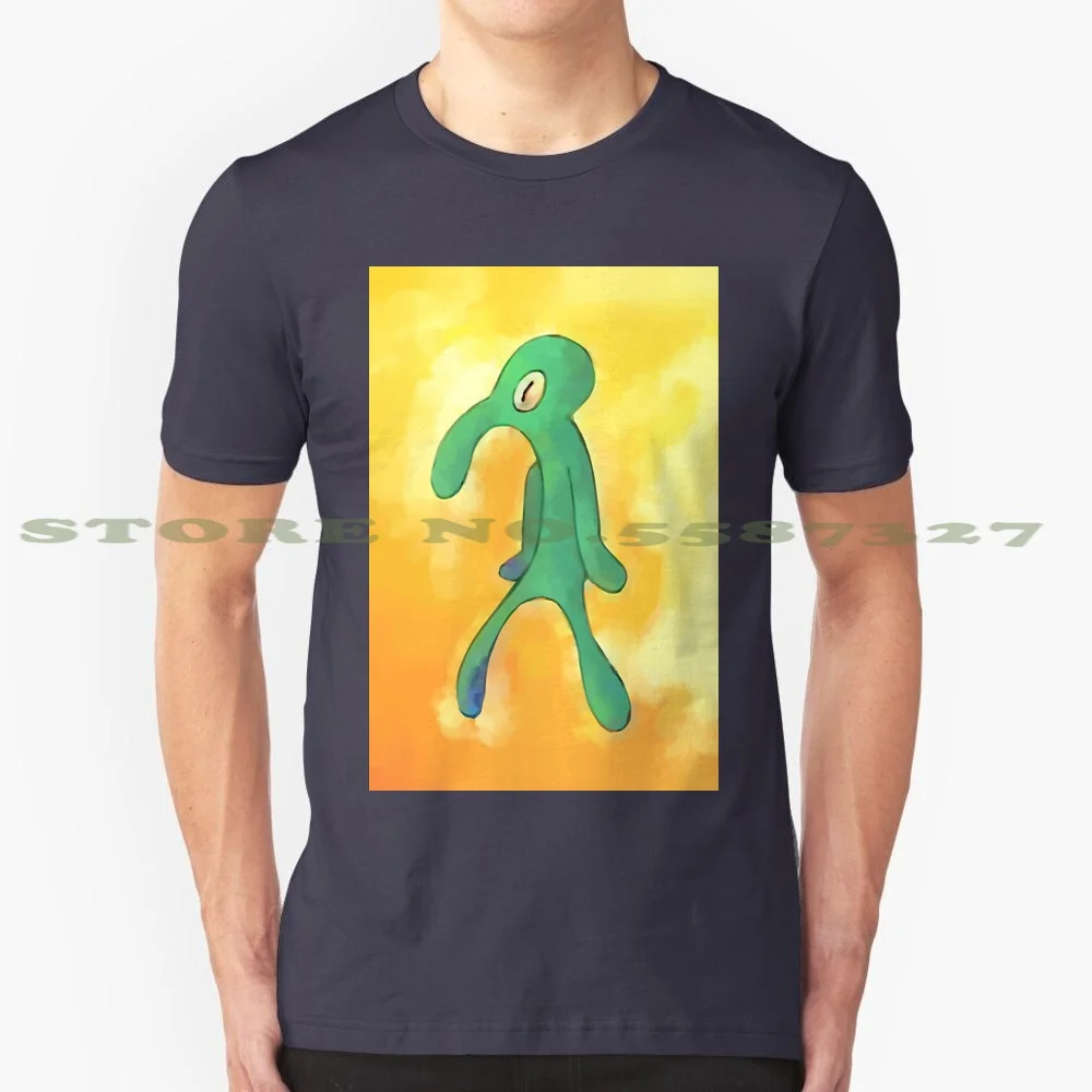 Squidward Modern Art 100% Pure Cotton T-Shirt Squidward Art Modern Art Abstract Art Contemporary Art Dank Meme Vine Lmao