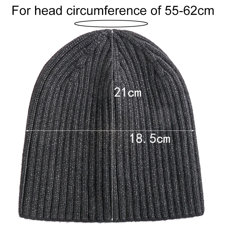 CAMOLAND Winter Warm Knitted Beanies Male Outdoor Sport Windproof Hedging Caps Comforable Soft Hiking Cycling Beanies