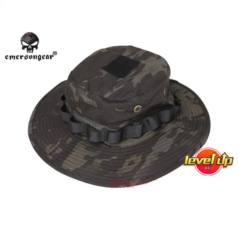 EMERSONGEAR Tactical upgraded Boonie Hat  Hunting Hat Boonie Cap Airsoft Camouflage Hunting Sunshine Hat emerson Multicam A2