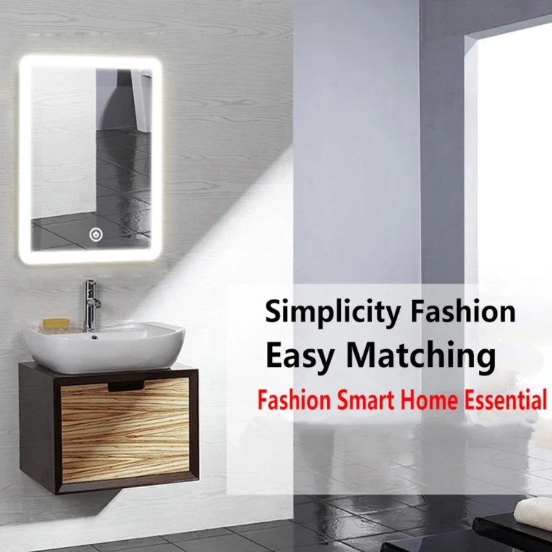Two-color/Monochrome Smart Touching Sensor Switch for Dressing Table Mirror Front Light Home Bedroom Dressing Room Parts - view 4