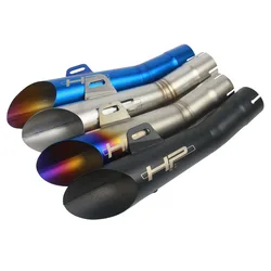 Motorcycle Moto Hp Exhaust Pipe with DB Killer for Yamah YZF R6 (2004 -2016) Moto Escape R6 Muffler Echappement Moto