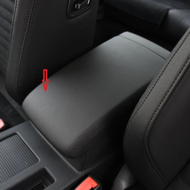 For Volkswagen Passat B6 2005 2006 2007 2008-2009 Customzied Microfibre Leather Center Armrest Cover Car accessories