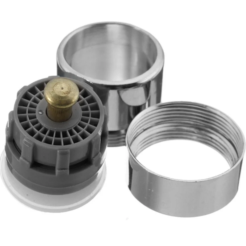 Torneira de latão com controle de um toque, arejador, economia de água Peças de parada de água de 23,6 mm Acessórios para torneiras de cozinha