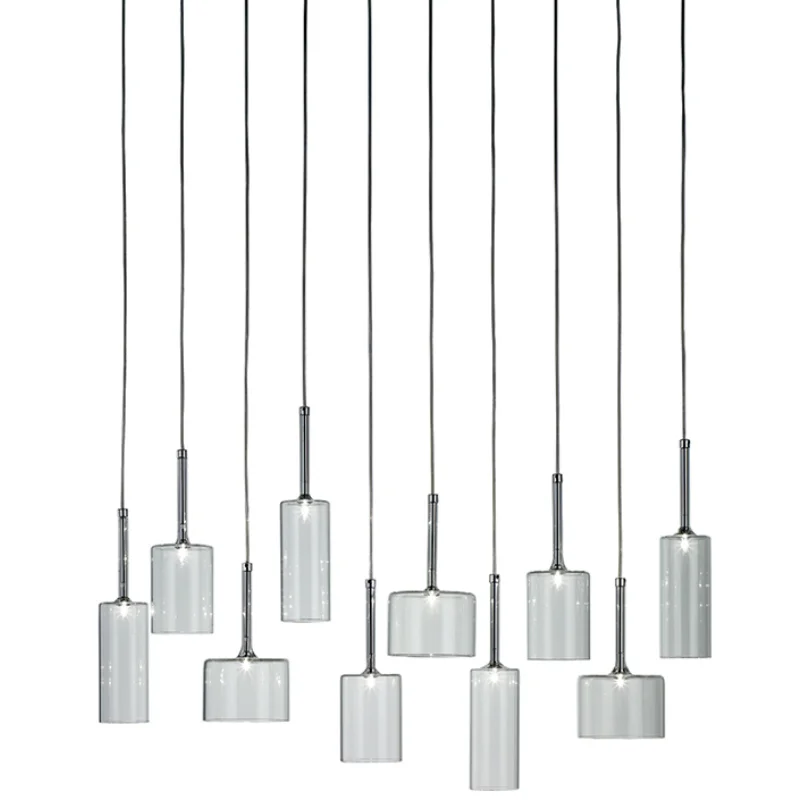 

Spillray SP3 3/6/10/12 Suspension Light By Manuel Vivian by AXO Light dining room restaurant Glass pendant lamp lighting