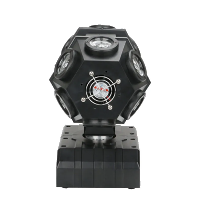 Imagem -04 - Mini Braços Duplos Beam Moving Head Stage Effect Luzes Dmx Control 12x10w Rgbw Wash Strobe Lighting dj Disco Transporte Rápido