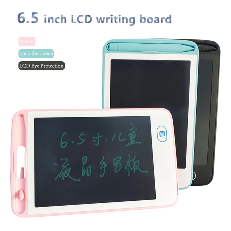 6.5 LCD Handwriting Board Father Son Interactive Digital Drawing Board Handwriting Board Portable Electronic Handwriting Board