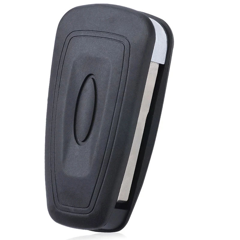 Etui KEYECU 2 z 3 przyciskami do Ford Focus MK1 Mondeo Transit Connect C-Max Auto Flip Remote Key Shell Cover Fob Replacement