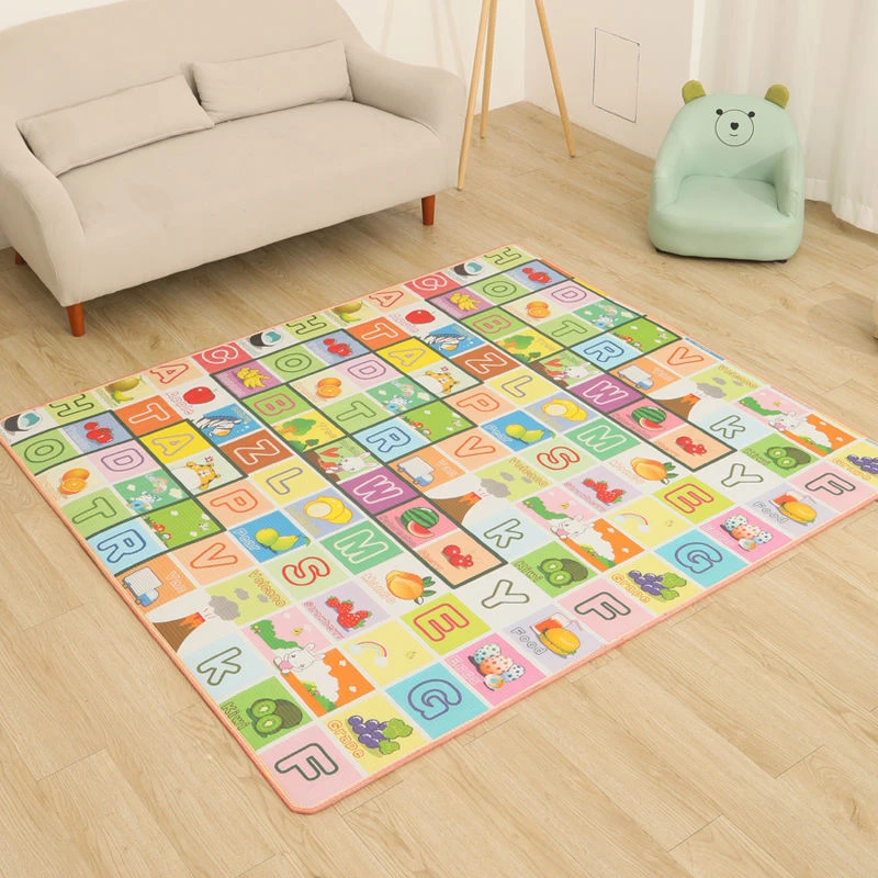 Infant Glänzende Baby Spielen Matte Eva Puzzle kinder Matte Verdickt Tapete Infantil Baby Zimmer Krabbeln Pad Falten Matte Baby teppich