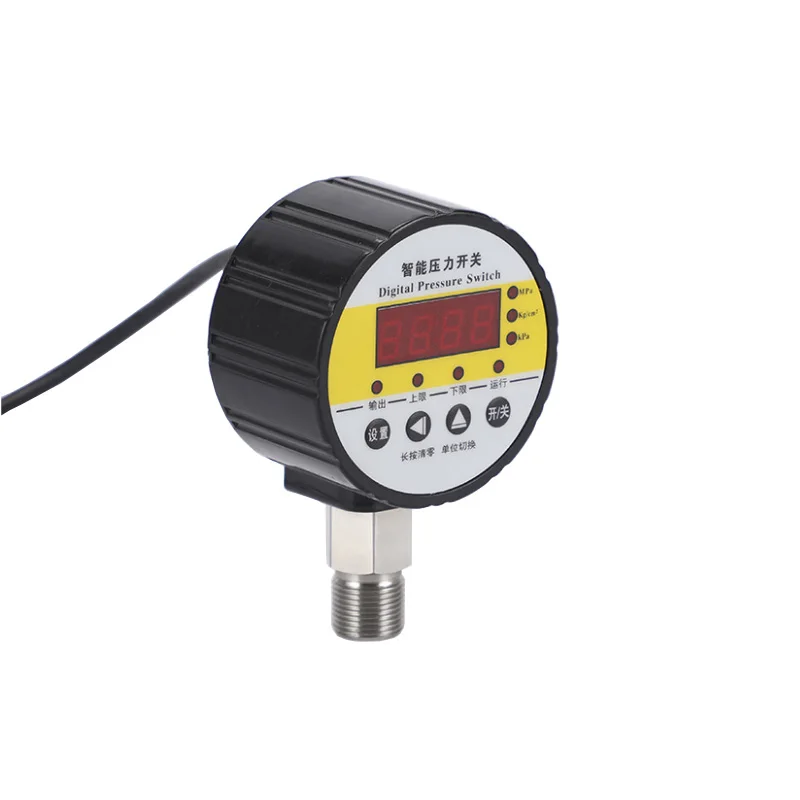 Pressure Gauges Digital Display Intelligent Pressure Controller For Gas Oil Water 0.4~40MPa 801K