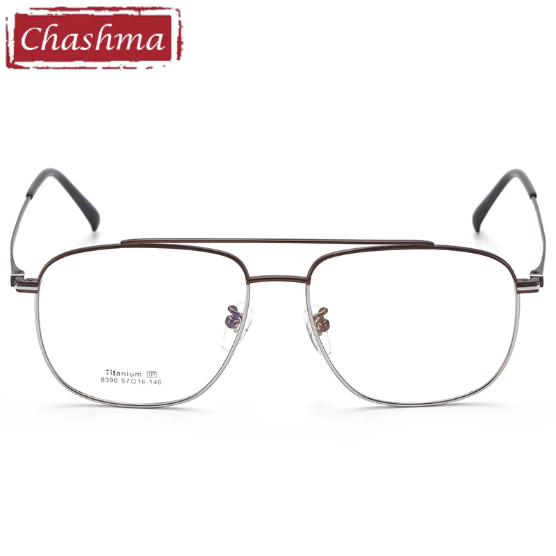 Men Oval Prescription Eyeglasses Graduation Lenses Women Light Optical Frames Pure Titanium Spectacle Frame