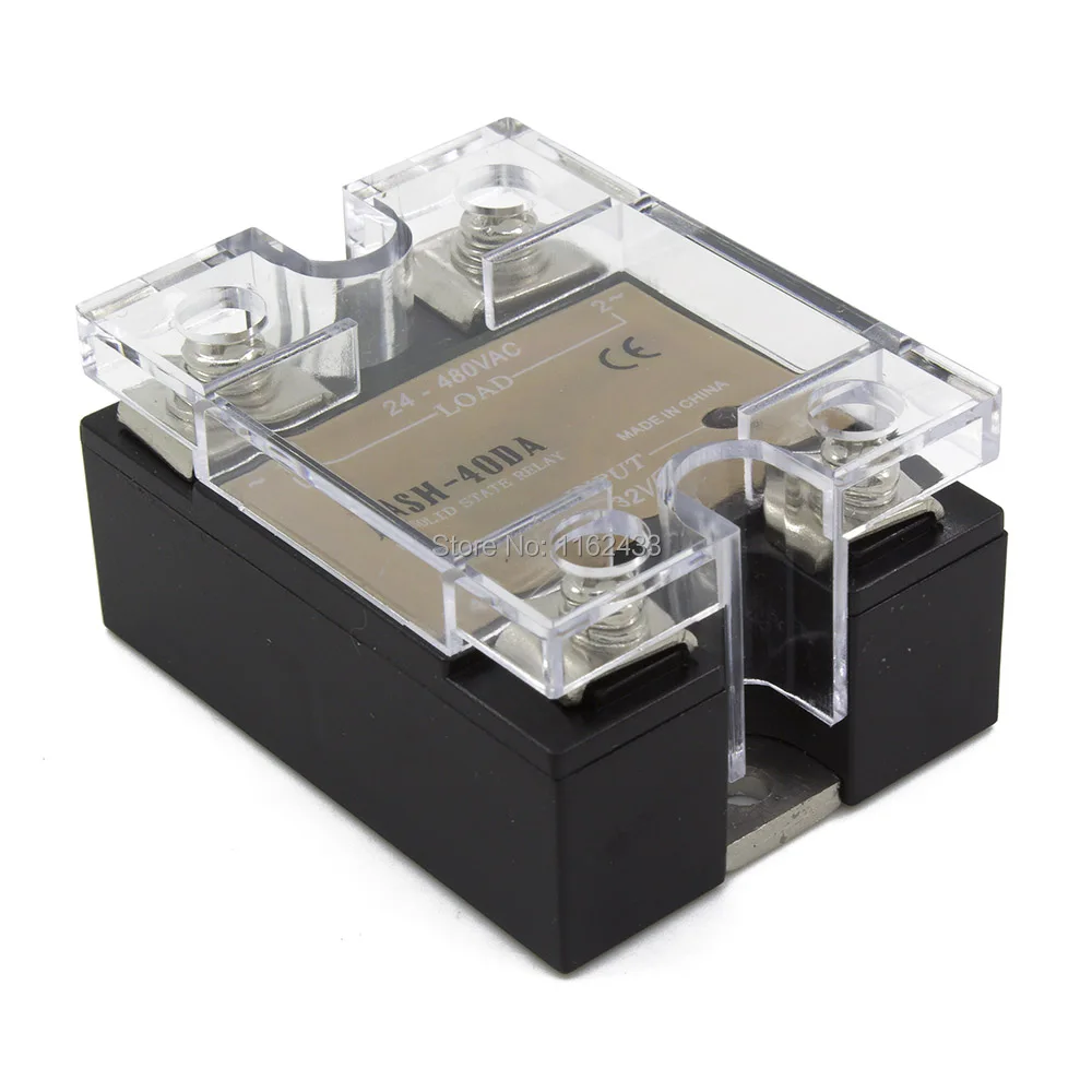 ASH-40DA einphasig DC zu AC 40A 480VAC solid state relais 40DA SSR
