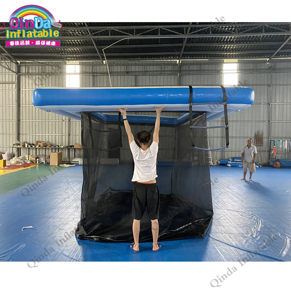 

Yacht Swimming Pool Floating Inflatable Sea Pool For Water Games