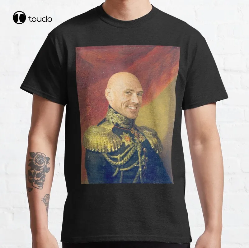 General Johnny Sins Classic T-Shirt Cotton Tee Shirt Custom Aldult Teen Unisex Digital Printing Tee Shirt Fashion Funny New