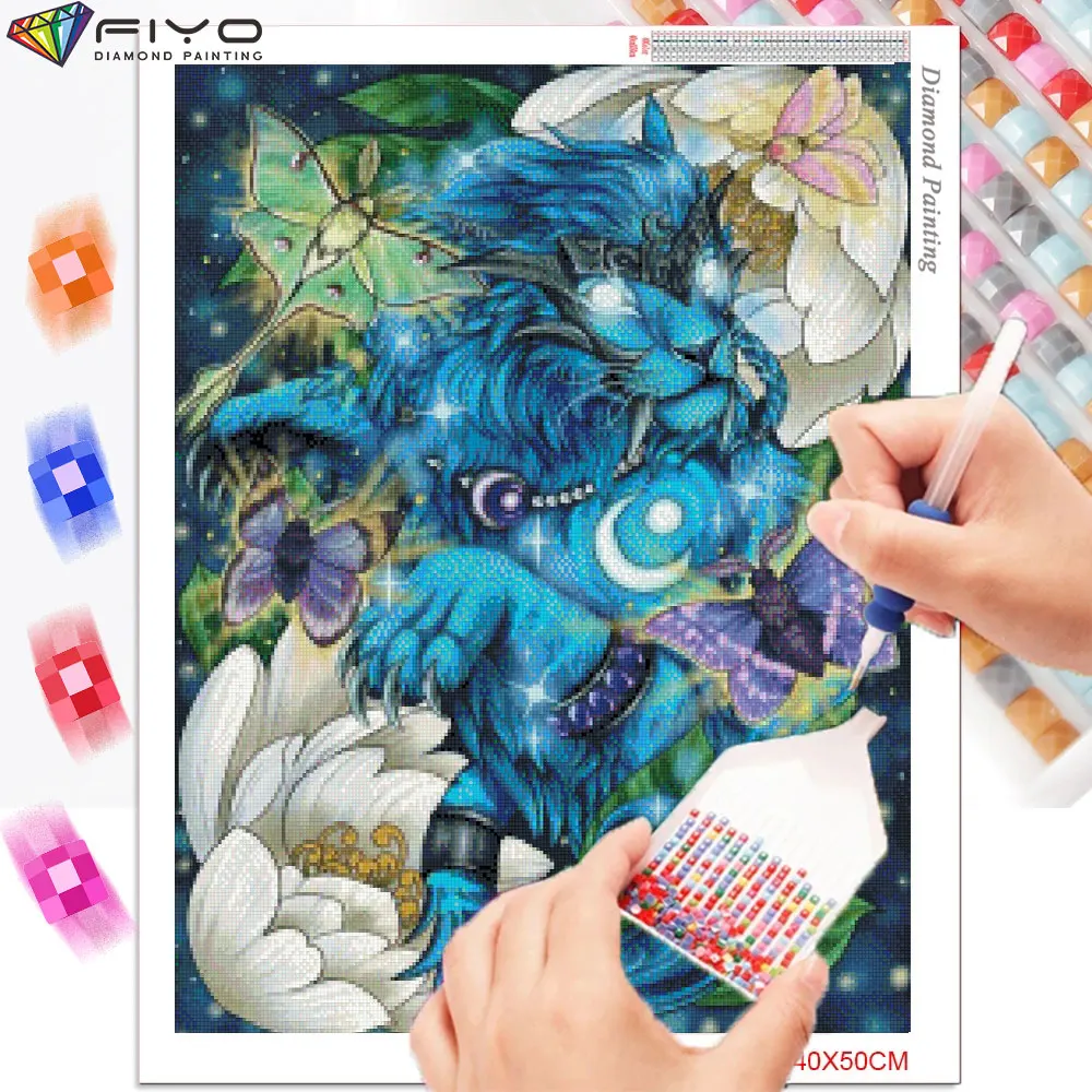 5D DIY diamentowe malowanie World of Warcraft Druid pełny obraz z haftu diamentowego ściegu Wall Art dekoracyjne peinture diamant