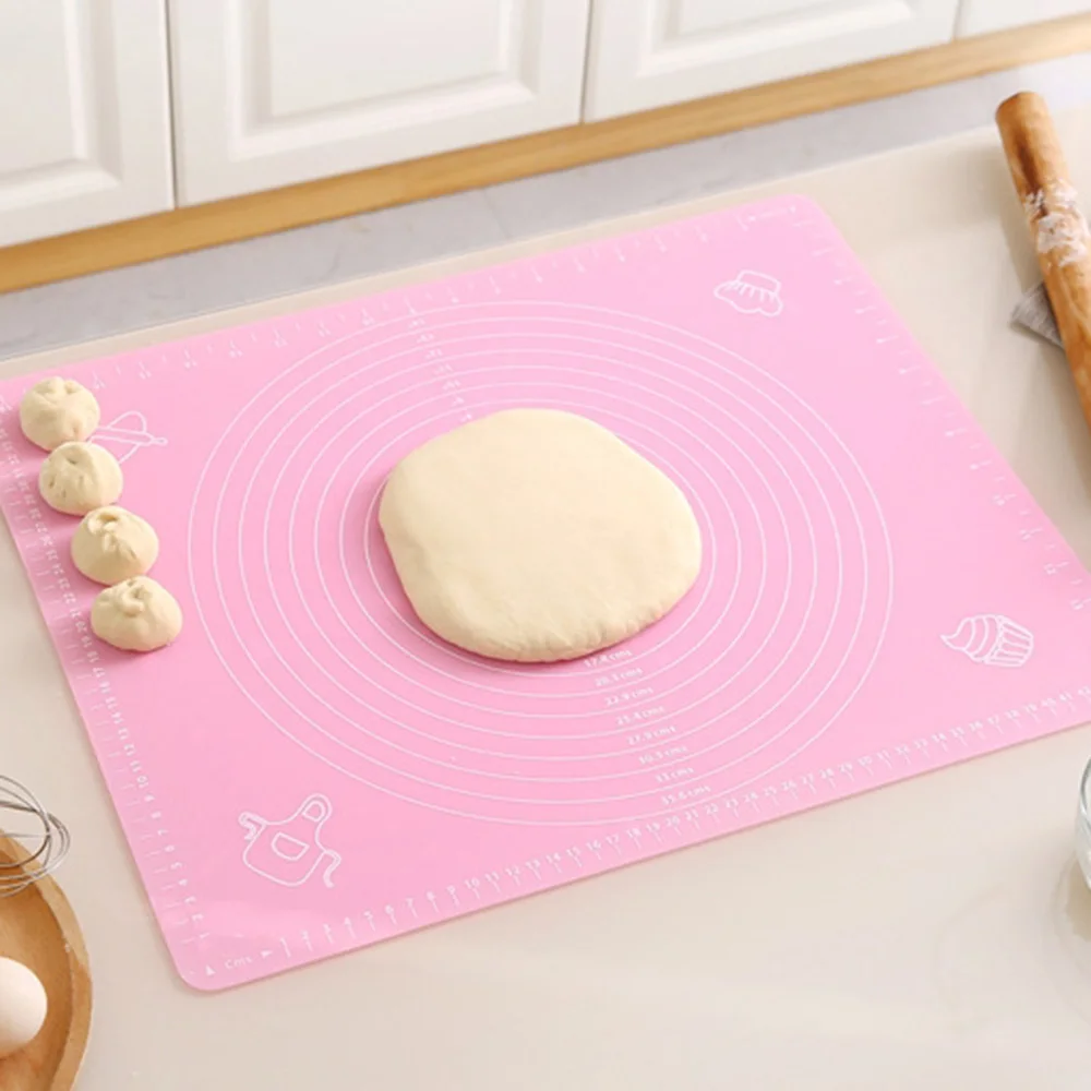 

50*60cm Kneading pad Home Kitchen Large Scale Thickened Silicone Dough