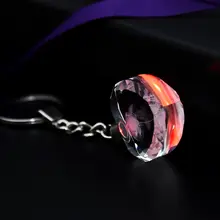 Colorful Fairy Rose LED Keychain #2