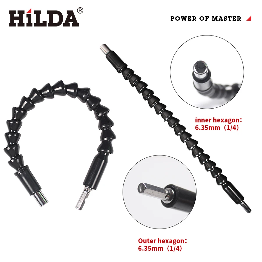 HILDA Multifunctional Drill Bits Set Flexible Shaft Extension Screwdriver Bit Holder Connect Power Tools Accessories