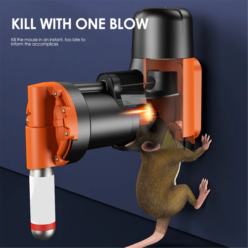 Kit trappola per topi Non tossico umano automatico Mouse per topi trappola multi-cattura trappola per topi macchina cilindri di CO2 umano Non tossico intelligente