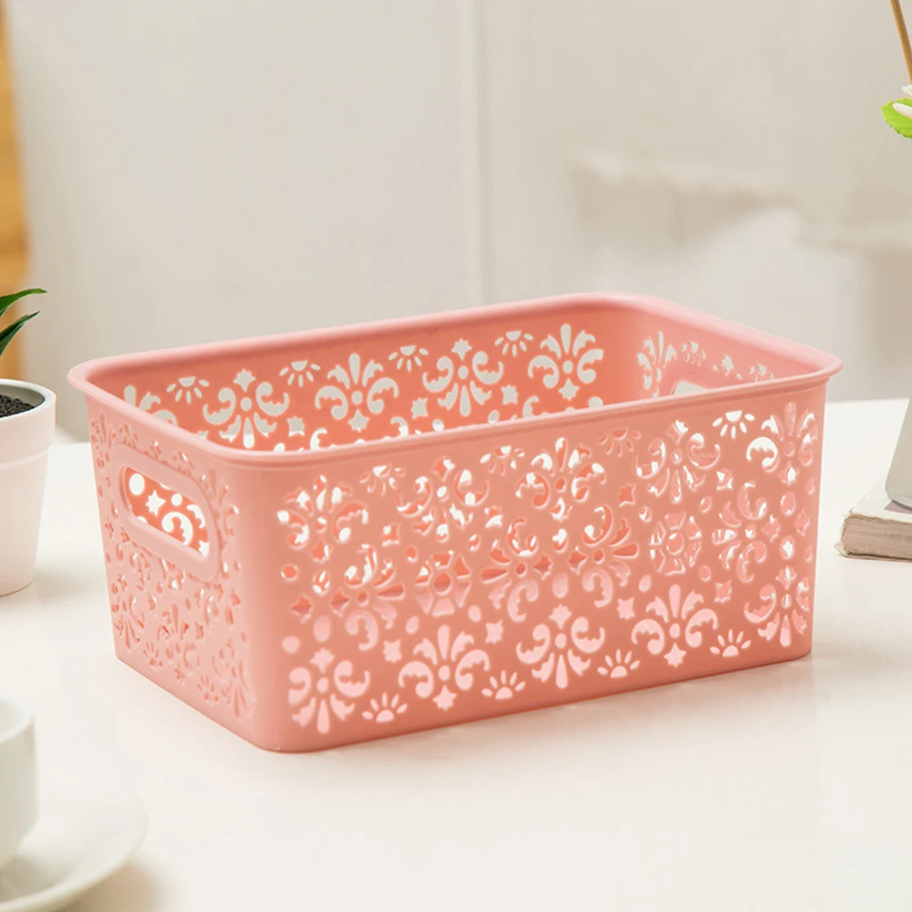 Hollow Plastic Socks Storage Box Case Underwear Baskets Closet Organizer Clothes KidsToys Kitchen Home Container Organization