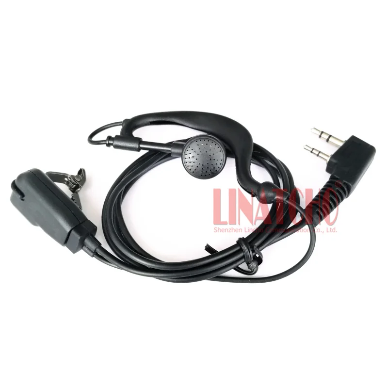 EMC-03 PTT two way radio walkie talkie earphone earhook for TK-3107 TK-3207 TK-3178 TK-3207 TK-3118