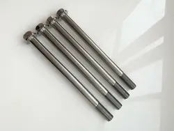 Tornillos de aleación titanio M10 para moto cabeza brida 110-130mm