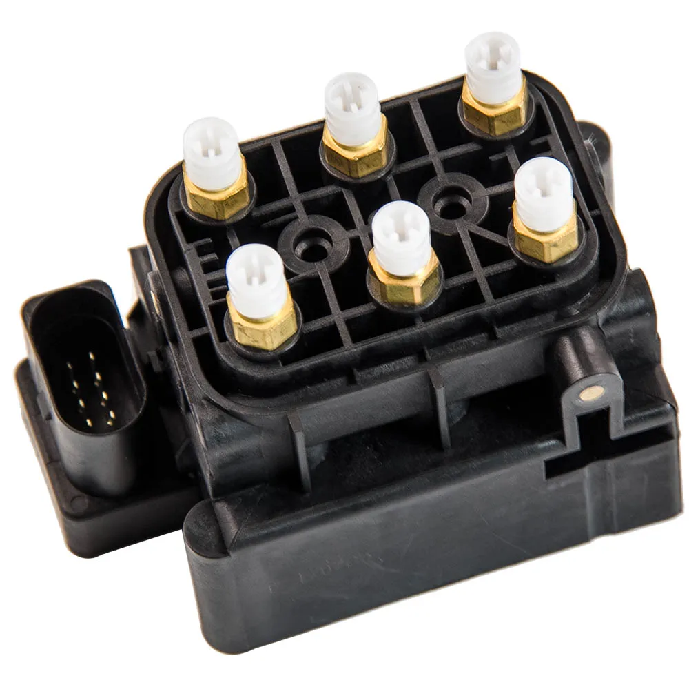 Air Spring Solenoid Valve Block Suspension for Audi A6 Allroad C6 4FH 2006-2011 4E0616007 4Z7616007