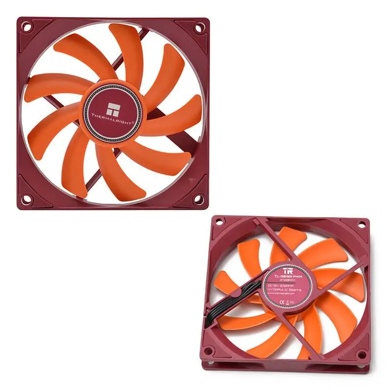 

Thermalright TL-9015R 90CM Computer case cooling fan 90MM Thin silent desktop cpu cooler fan 4PIN PWM CPU Quiet cooling fan