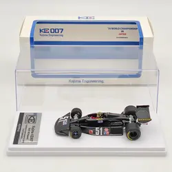 Kyosho 1:43 KOJIMA KE007 1976 FUJI F1 Japan GP Final Ver. #51 M.Hasemi KR431013 Racing Resin Model Car Limited Toys Gifts