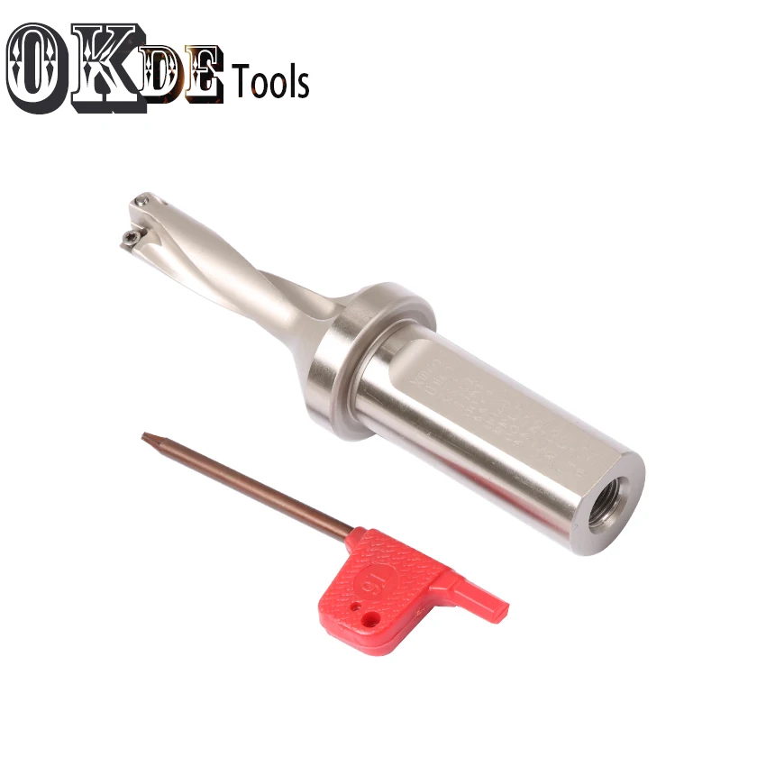 Taladro en U Indexable de pequeño diámetro para herramienta de Metal, herramienta de inserción de carburo SOMT04, SO C20, 10mm, 11mm, 12mm, 2D, 3D, 4D