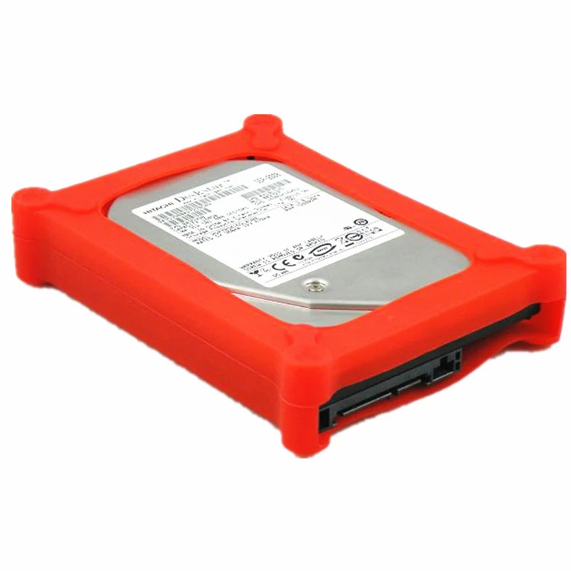 2.5 Inch Hard Disk Box Protective Sleeve Anti-static Shockproof Moistureproof Dustproof wear-resistant Non-slip HDD Box