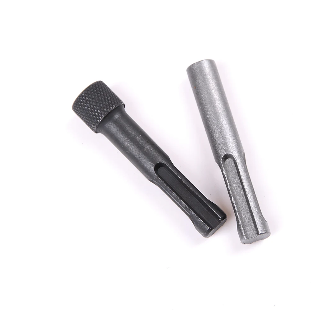 2PCS Hot 1/4 Converter ไขควงผู้ถือ Hex Shank Drill Bit Adapter แรงกระแทกชุดสำหรับ SDS Hammer เครื่องมือเจาะ
