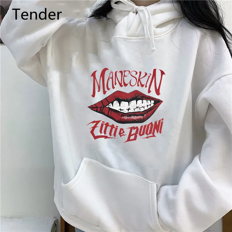 

Maneskin Hoodies Sweatshirt Italian singer Hoodie Harajuku Men Thin Sweatshirt Streetwear Casual Women Oversized Pullovers