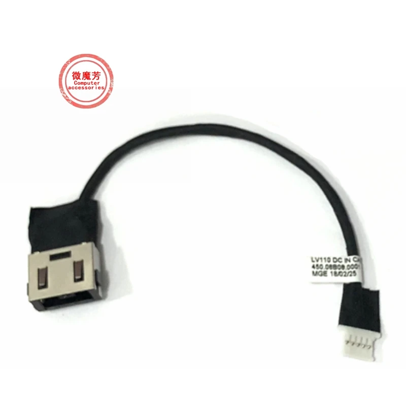 Laptop new DC cable DC Power jack cable for Lenovo Ideapad V110 V110-15 v110-15isk 5C10L78342 450.08B08.0001