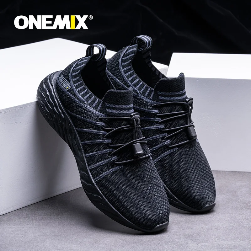 Onemix 2021 Sneakers Voor Mannen Waterdichte Ademende Waden Training Mannelijke Outdoor Anti-Slip Trekking Sportschoenen Zapatillas Trail