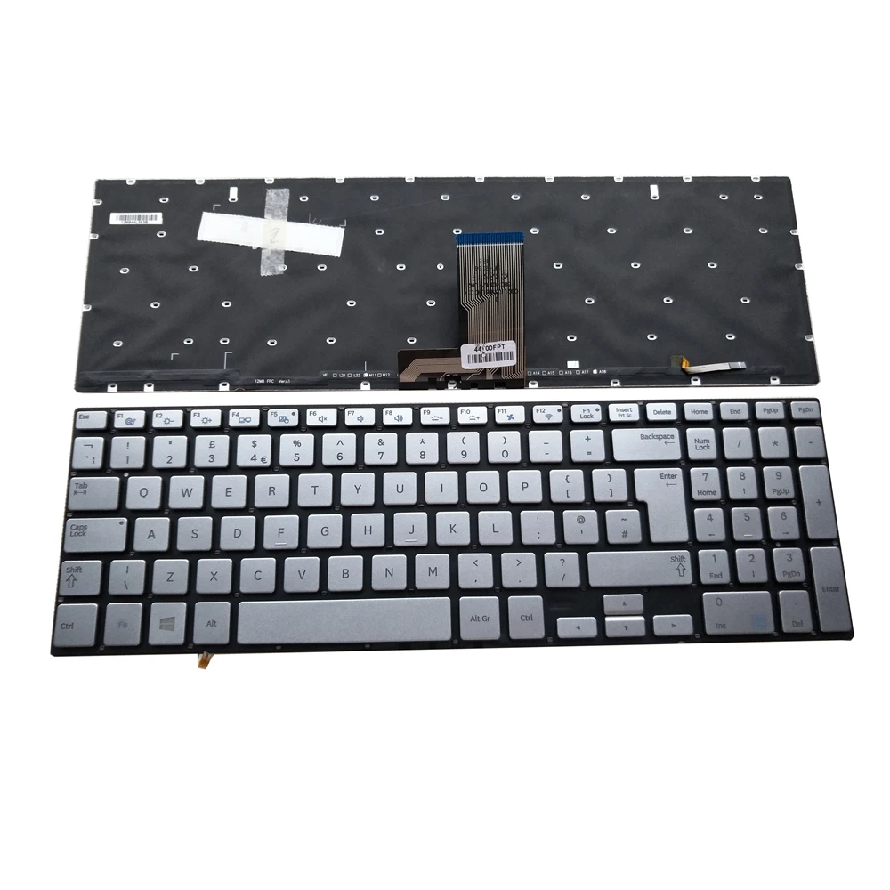 Backlit Arabic Latin AR UK Laptop Keyboard For Samsung NP780 NP880 NP870 NP780Z5E NP880Z5E NP870Z5E Notebook Keyboards Backlight