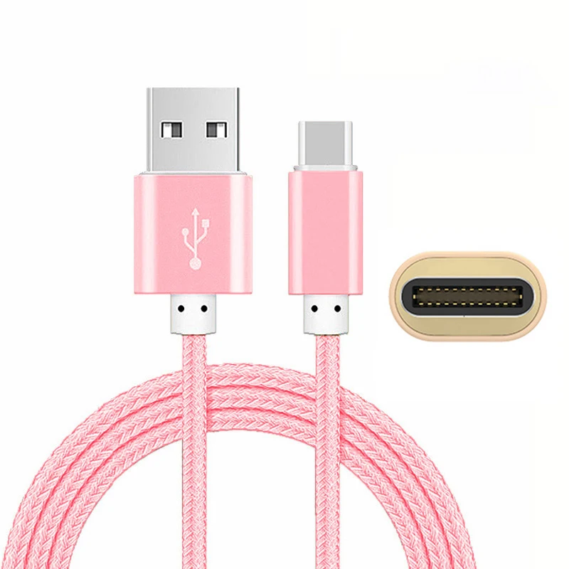 

Micro USB/Type C Nylon 2A Fast Charger Cable for Samsung Galaxy S4 S6 S7 S8 S9 Plus Note 4 5 8 A3 A5 A7 A7 J5 J3 Data Line