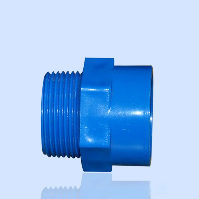 Male Thread PVC Joints Garden Irrigation Water Pipe Connectors Aquarium Tank Tube Fittings 1 Pcs