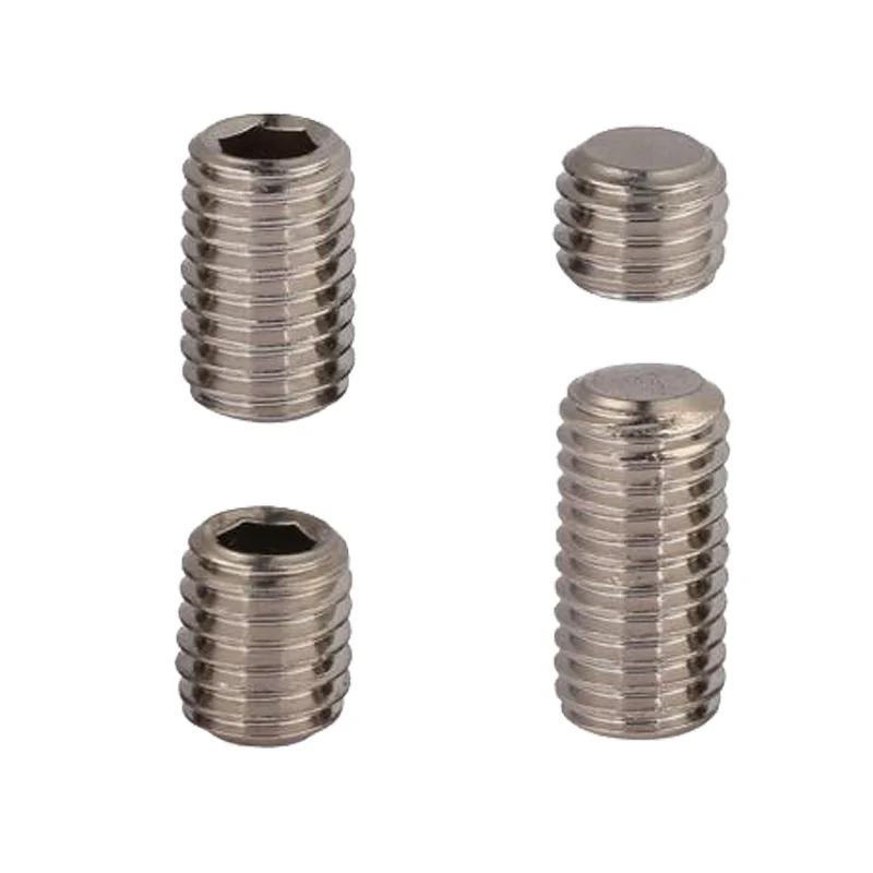 

20Pcs DIN 913 Titanium Set Screws M2 M2.5x2/3/4/5/6/8/10 M3x4 M3x5 Driver Flat Point Ti GR2