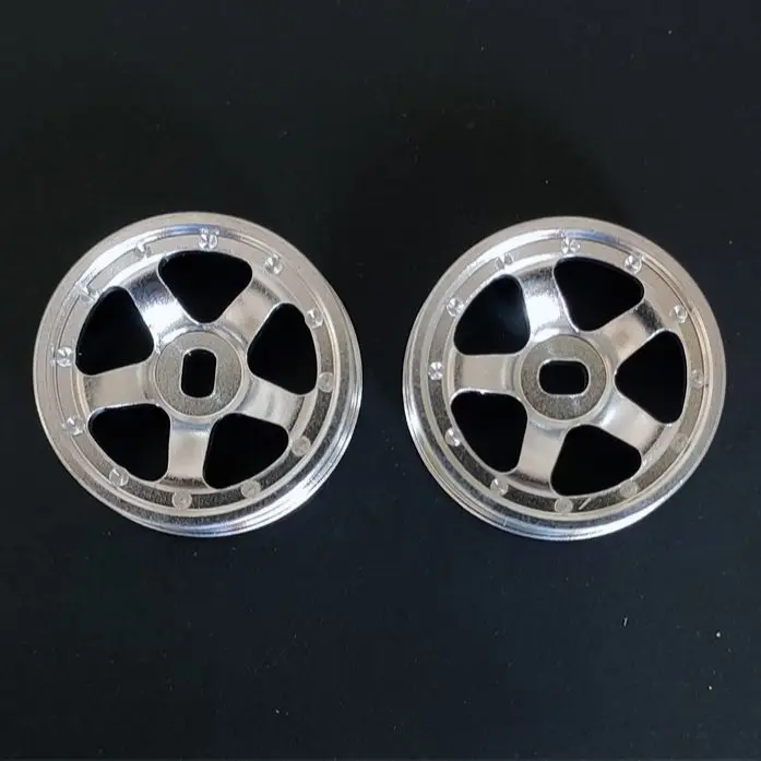 4Pcs  20mm Metal Five bells Wheel Hub for MINI-Q BZ DRZ AMZ XRX Kyosho Mini-Z AWD MA020 Wltoys K989